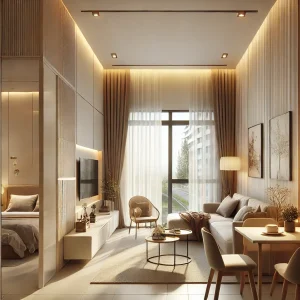 Bedroom interior at Jahnabi Enclave Beltola Guwahati