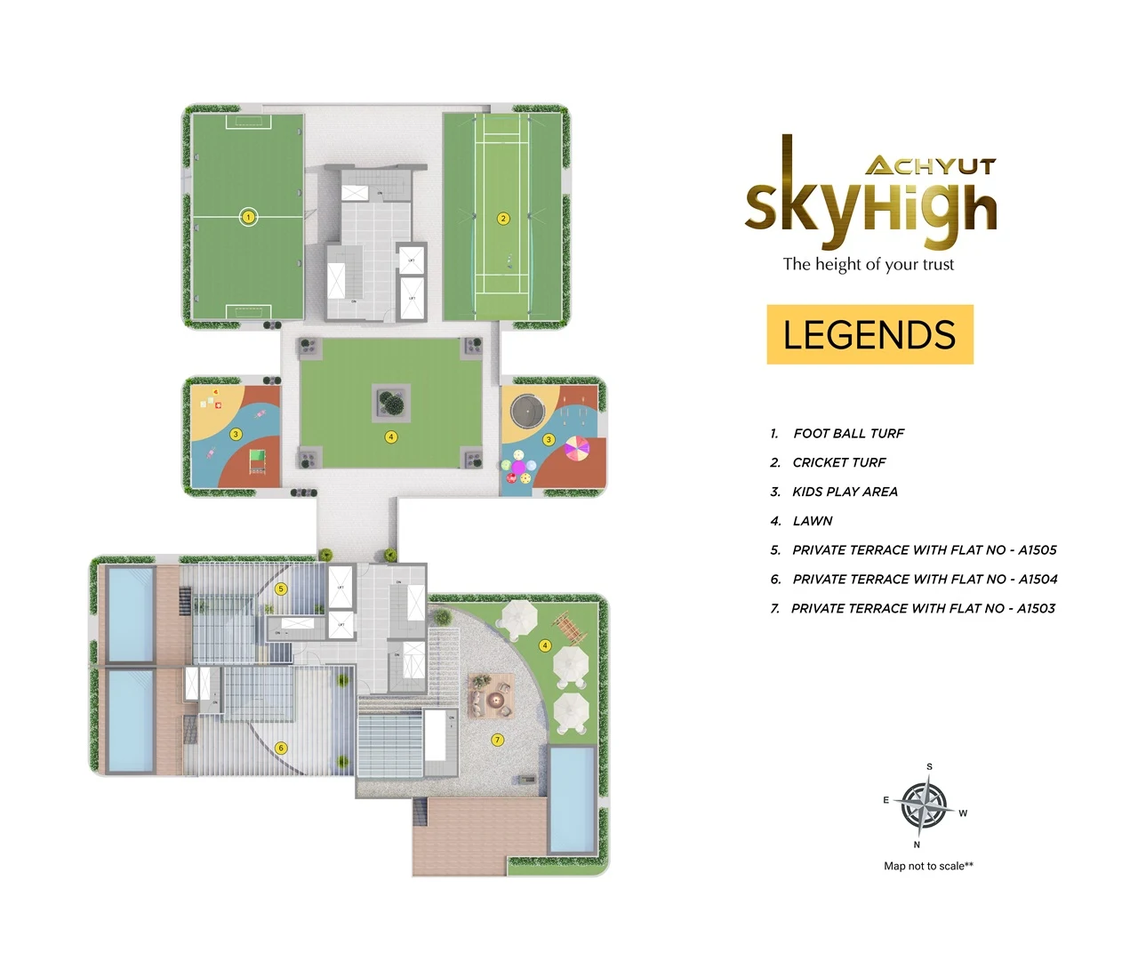 Achyut Skyhigh Beltola Guwahati Location Map