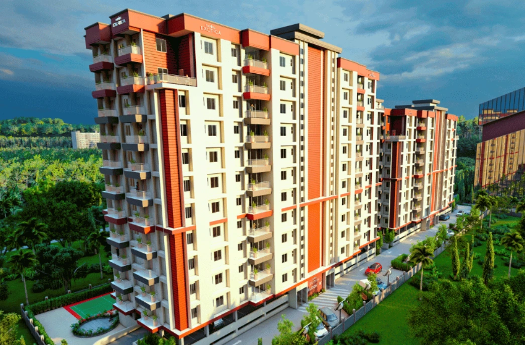 2 and 3 BHK Flats in Empire Exotica Kahilipara Guwahati