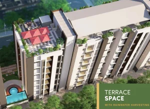 Spacious bedroom in Achyut Meadows – budget housing Guwahati