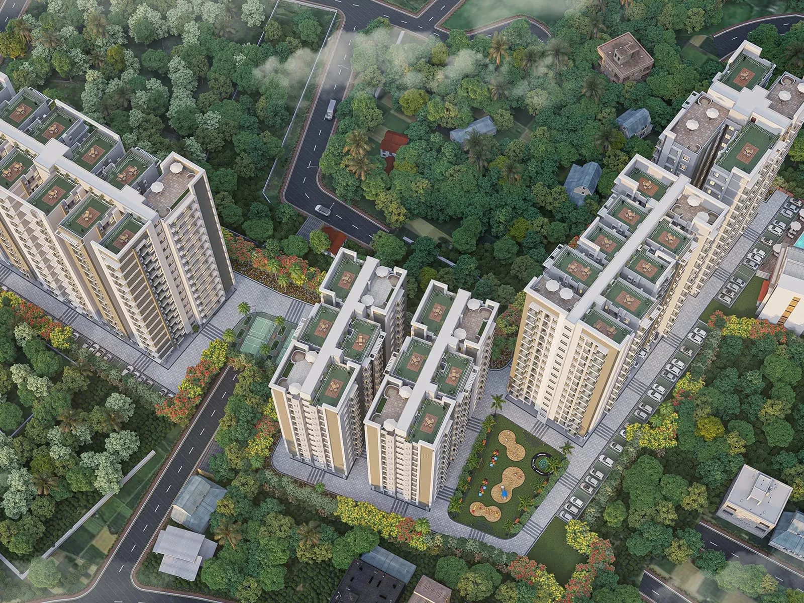 2 BHK Flats in Khanapara